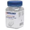 Intellinet RJ45 Modular Plugs, Cat6, UTP, 2-zębowe, do przewodów linkowych, pozłacane styki 15 µ, 100 szt.