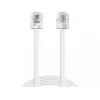 Kabel telefoniczny Sandberg RJ11-RJ11 5 m, 5 m, RJ11, RJ11, Wtyk męski, Wtyk męski, Biały