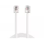Kabel telefoniczny Sandberg RJ11-RJ11 5 m, 5 m, RJ11, RJ11, Wtyk męski, Wtyk męski, Biały
