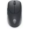 Mysz gamingowa Alienware Pro Wireless, ambidekstralna, RF Wireless + USB Type-C, optyczna, 26000 DPI