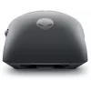 Mysz gamingowa Alienware Pro Wireless, ambidekstralna, RF Wireless + USB Type-C, optyczna, 26000 DPI