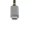 StarTech.com 4-portowy hub USB-C z passthrough Power Delivery 100 W – 2x USB-A + 2x USB-C – USB 3.0 5 Gb/s – kabel o długości 1 stopy (30 cm) – przenośny hub USB-C do USB-A/C