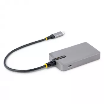 StarTech.com 3-Port USB-C Hub z Ethernet - 3x porty USB-A, Gigabit Ethernet RJ45, USB 3.0 5Gbps, zasilany przez magistralę, kabel 1ft/30cm - Przenośny adapter USB-C Hub do laptopa z GbE