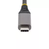 StarTech.com 3-Port USB-C Hub z Ethernet - 3x porty USB-A, Gigabit Ethernet RJ45, USB 3.0 5Gbps, zasilany przez magistralę, kabel 1ft/30cm - Przenośny adapter USB-C Hub do laptopa z GbE