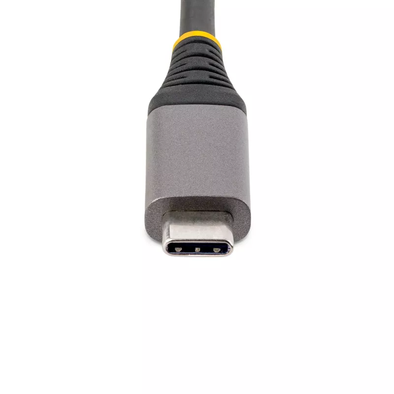 StarTech.com 3-Port USB-C Hub z Ethernet - 3x porty USB-A, Gigabit Ethernet RJ45, USB 3.0 5Gbps, zasilany przez magistralę, kabel 1ft/30cm - Przenośny adapter USB-C Hub do laptopa z GbE