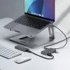 Koncentrator USB-C 4-portowy StarTech.com - 5 Gb/s - zasilany z magistrali - USB C na 4x USB-A z opcjonalnym wejściem zasilania pomocniczego - przenośny koncentrator USB do komputerów stacjonarnych/laptopów - kabel 30 cm - koncentrator rozszerzeń USB