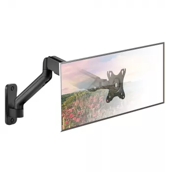 Uchwyt / stojak do monitora Techly ICA-LCD G112E 81,3 cm (32 cale) na ścianę Czarny