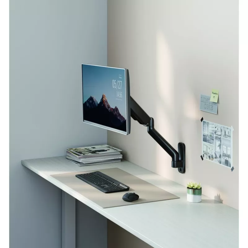 Uchwyt / stojak do monitora Techly ICA-LCD G112E 81,3 cm (32 cale) na ścianę Czarny