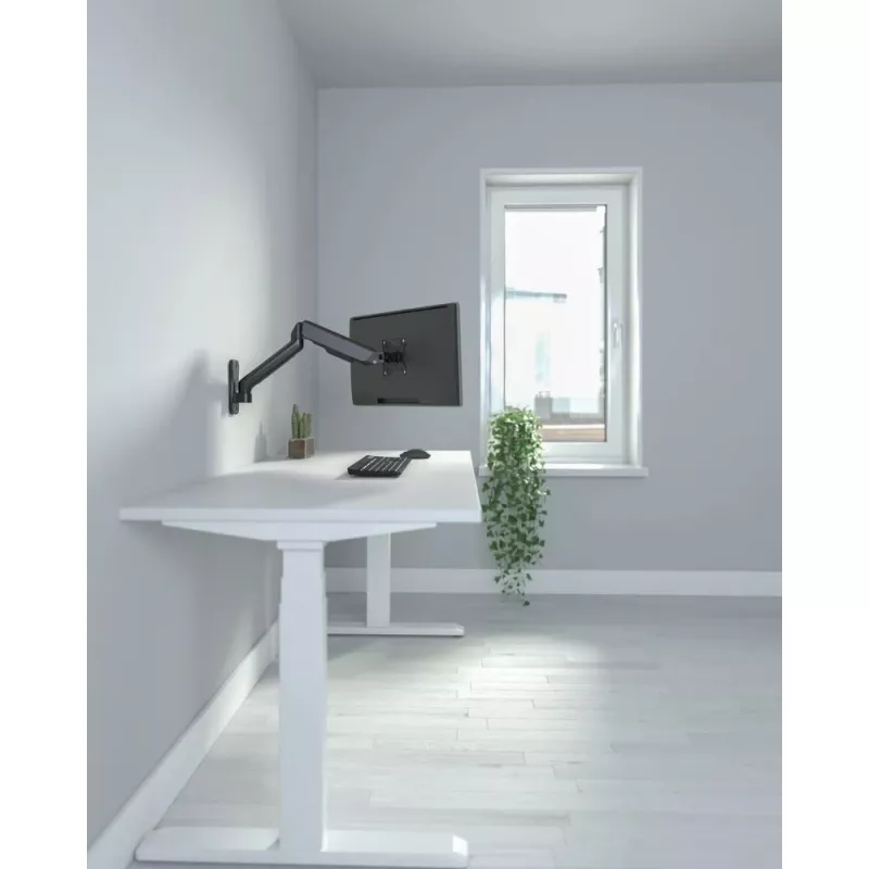 Uchwyt / stojak do monitora Techly ICA-LCD G112E 81,3 cm (32 cale) na ścianę Czarny