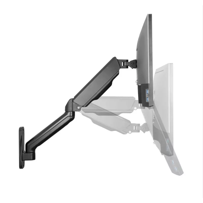 Uchwyt / stojak do monitora Techly ICA-LCD G112E 81,3 cm (32 cale) na ścianę Czarny