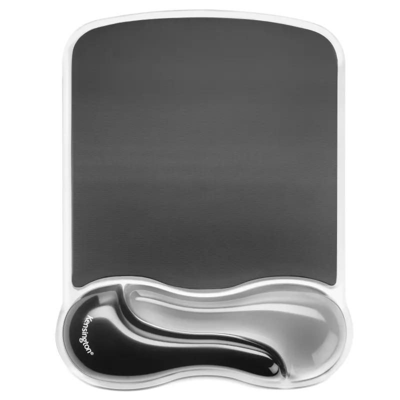 Kensington Duo Gel mysz Pad Light Smoke/Dark Smoke, szary, monochromatyczny, żel, podkładka pod nadgarstek