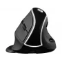Sandberg Wireless Vertical mysz Pro, Praworęczna, Konstrukcja pionowa, Optyczny, RF Wireless, 1600 DPI, Czarny