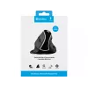 Sandberg Wireless Vertical mysz Pro, Praworęczna, Konstrukcja pionowa, Optyczny, RF Wireless, 1600 DPI, Czarny