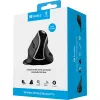 Sandberg Wireless Vertical mysz Pro, Praworęczna, Konstrukcja pionowa, Optyczny, RF Wireless, 1600 DPI, Czarny