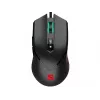 Sandberg Azazinator mysz 6400, dla prawej ręki, USB Typ-A, 6400 DPI, czarny