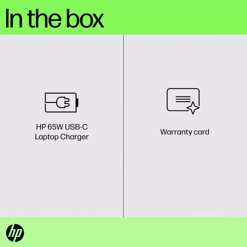 HP USB-C 65W Ładowarka do laptopa, Laptop, Wewnętrzny, 90 V, 47 - 63 Hz, 65 W, 5 - 20 V