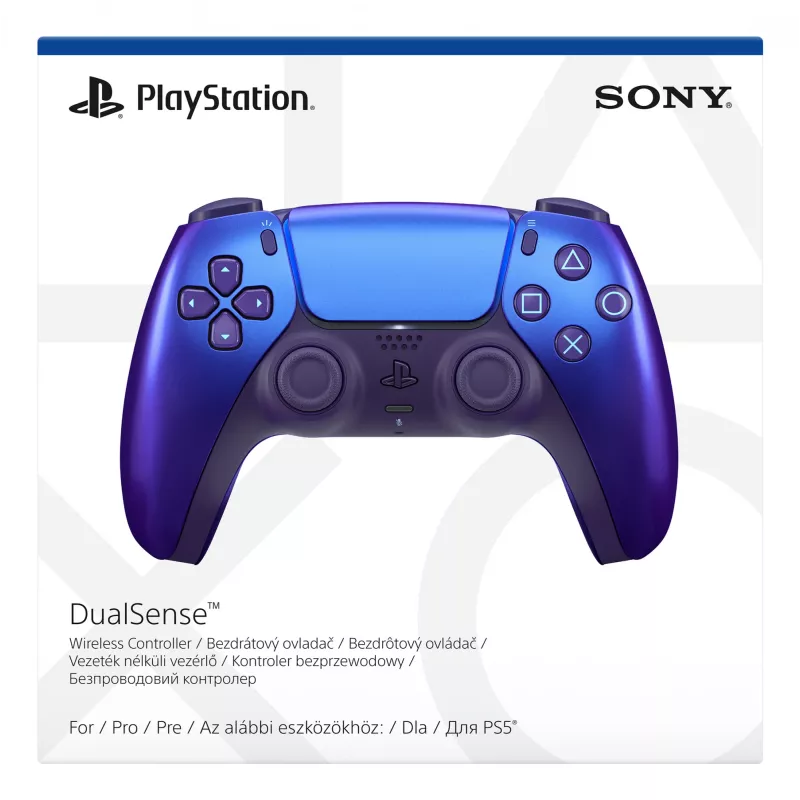 Sony DualSense Chrome, Indigo Bluetooth/USB Gamepad Analogowy / Cyfrowy PlayStation 5