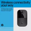 HP Z3700 Dual Czarny mysz, symetryczna, RF Wireless, 1600 DPI, Czarny
