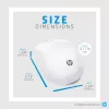 HP Wireless mysz 220 (Snow biały), Optyczna, RF Wireless, Biała