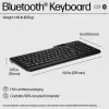 Klawiatura Bluetooth HP 460 do wielu urządzeń, pełnowymiarowa (100%), bezprzewodowa, Bluetooth, mechaniczna, czarna