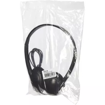 Sandberg Bulk Headphone, przewodowe, 20 - 20000 Hz, Muzyka, 51 g, Słuchawki, czarny