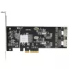 StarTech.com 8-portowa karta SATA PCIe - Karta rozszerzeń SATA PCI Express 6 Gb/s z 4 kontrolerami hosta - Kontroler SATA PCIe - PCI-e x4 Gen 2 na SATA III - SATA HDD/SSD