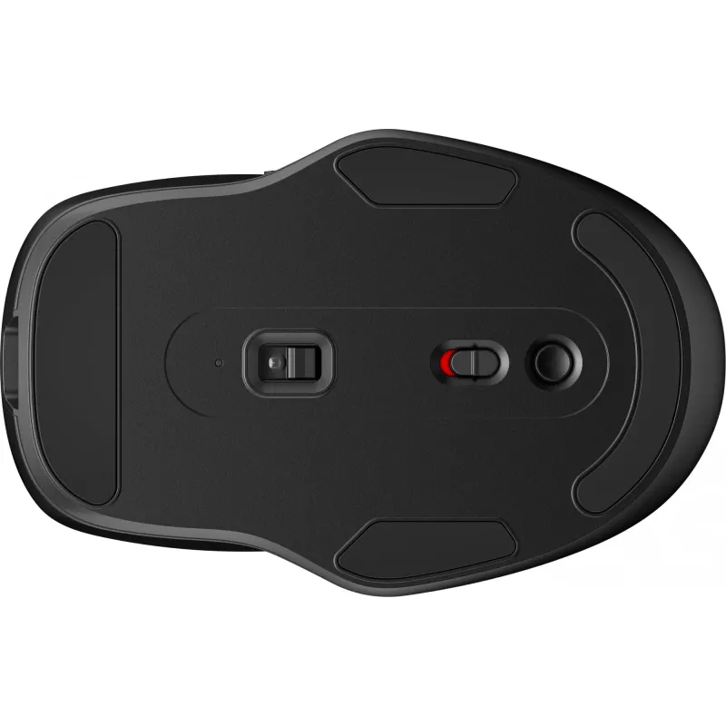 HP 510 Ultra-Fast Rechargeable Wireless mysz, Symetryczna, RF bezprzewodowa, 4000 DPI, czarna