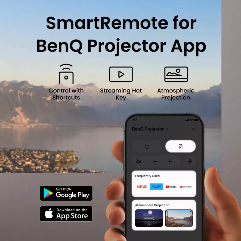 BenQ TK705i｜Projektor domowej rozrywki 4K HDR 3000 lm do filmów i gier