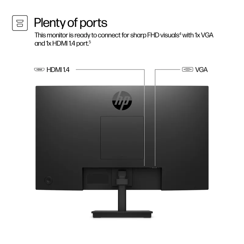 Monitor HP Series 3 Pro 23,8 cala FHD - 324pv, 60,5 cm (23,8 cala), 1920 x 1080 pikseli, Full HD, LCD, 5 ms, Czarny