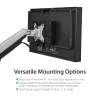 StarTech.com Uchwyt do Thin Clienta - Wspornik montażowy VESA, Uchwyt na CPU montowany na stojaku monitora, Mały desktop, 5 kg, 75 x 75,100 x 100 mm, Czarny, Plastik, Stal