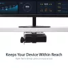 StarTech.com Uchwyt do Thin Clienta - Wspornik montażowy VESA, Uchwyt na CPU montowany na stojaku monitora, Mały desktop, 5 kg, 75 x 75,100 x 100 mm, Czarny, Plastik, Stal