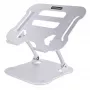 StarTech.com Stojak na laptopa na biurko, Ergonomiczny stojak na laptopa z regulacją wysokości, Aluminiowy, Przenośny, Wytrzymuje do 22 funtów (10 kg), Składany uchwyt na laptopa na biurko - Podstawka/podnośnik pod notebooka pod kątem