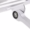 StarTech.com Stojak na laptopa na biurko, Ergonomiczny stojak na laptopa z regulacją wysokości, Aluminiowy, Przenośny, Wytrzymuje do 22 funtów (10 kg), Składany uchwyt na laptopa na biurko - Podstawka/podnośnik pod notebooka pod kątem