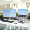 StarTech.com Stojak na laptopa na biurko, Ergonomiczny stojak na laptopa z regulacją wysokości, Aluminiowy, Przenośny, Wytrzymuje do 22 funtów (10 kg), Składany uchwyt na laptopa na biurko - Podstawka/podnośnik pod notebooka pod kątem