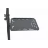 StarTech.com Mobilny stojak/wózek na projektor i laptopa — wytrzymały przenośny stojak na projektor (2 półki, każda udźwig 22 funty/10 kg) — wózek prezentacyjny na kółkach z regulacją wysokości i blokadą