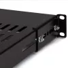 StarTech.com 1U Regulowana wentylowana półka do montażu w szafie serwerowej - 175lbs - regulowana głębokość montażu od 19,5 do 38 cali - Uniwersalna taca do szaf 19-calowych na sprzęt AV/sieciowy - głębokość 27,5 cala