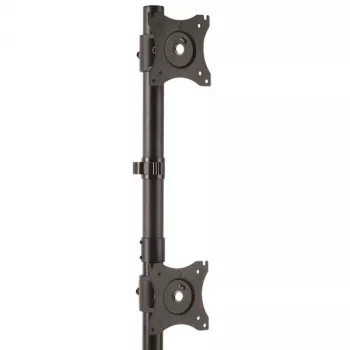 StarTech.com Podwójny stojak na monitory – pionowy, wolnostojący, 10 kg, 33 cm (13 cali), 68,6 cm (27 cali), 100 x 100 mm, Czarny