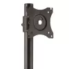 StarTech.com Podwójny stojak na monitory – pionowy, wolnostojący, 10 kg, 33 cm (13 cali), 68,6 cm (27 cali), 100 x 100 mm, Czarny