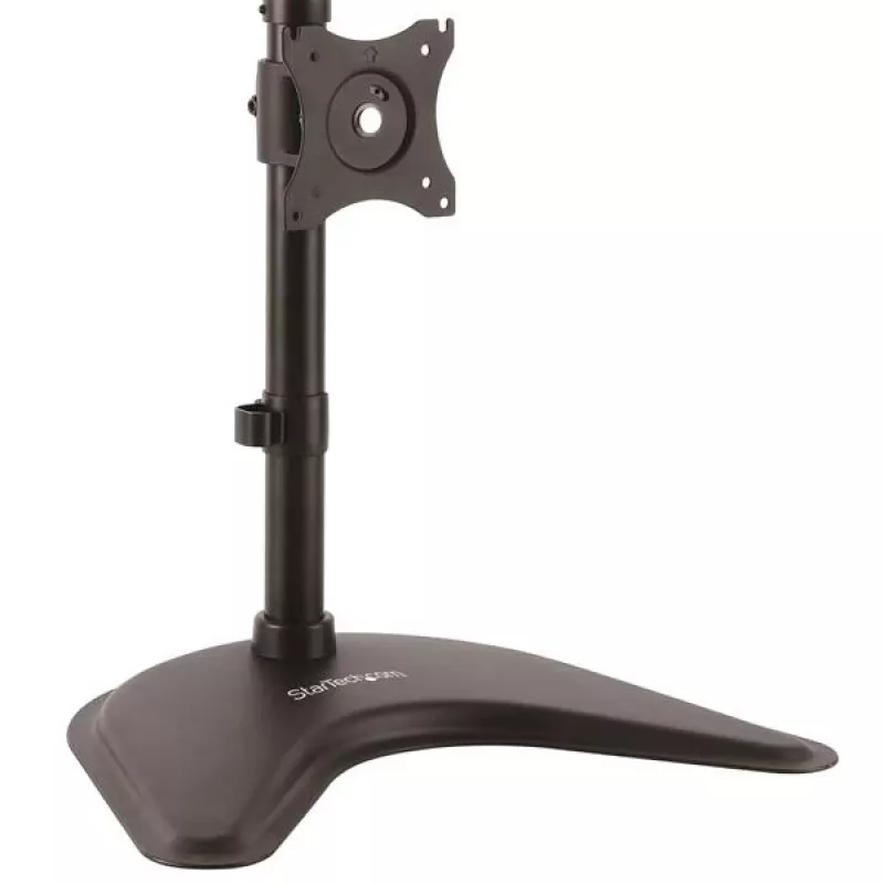StarTech.com Podwójny stojak na monitory – pionowy, wolnostojący, 10 kg, 33 cm (13 cali), 68,6 cm (27 cali), 100 x 100 mm, Czarny