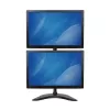 StarTech.com Podwójny stojak na monitory – pionowy, wolnostojący, 10 kg, 33 cm (13 cali), 68,6 cm (27 cali), 100 x 100 mm, Czarny