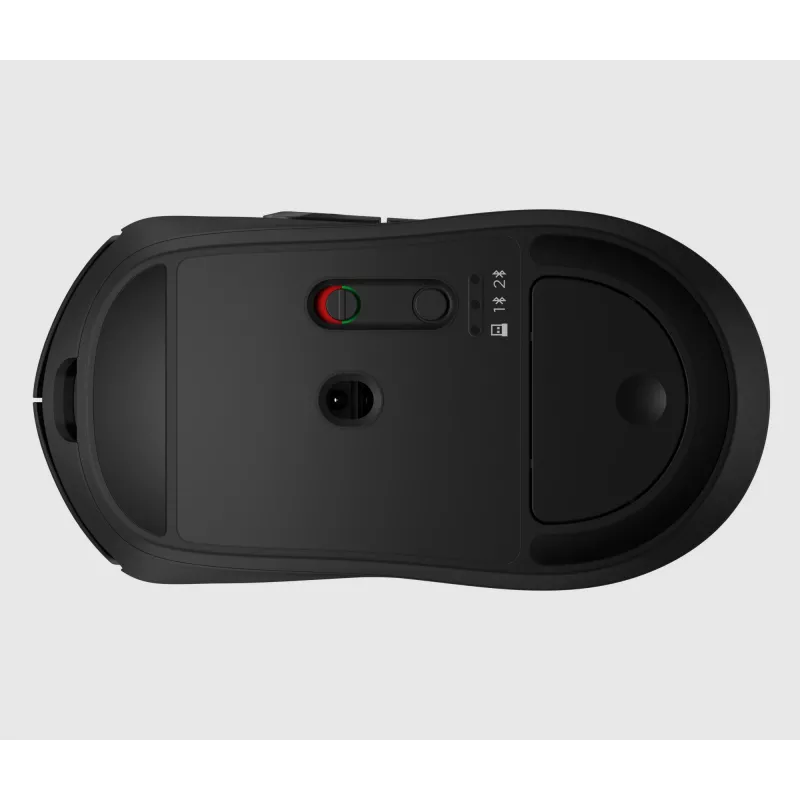 HP 700 Ładowalna Mysz Bezprzewodowa, Symetryczna, RF Bezprzewodowa + Bluetooth, 6000 DPI, Czarna