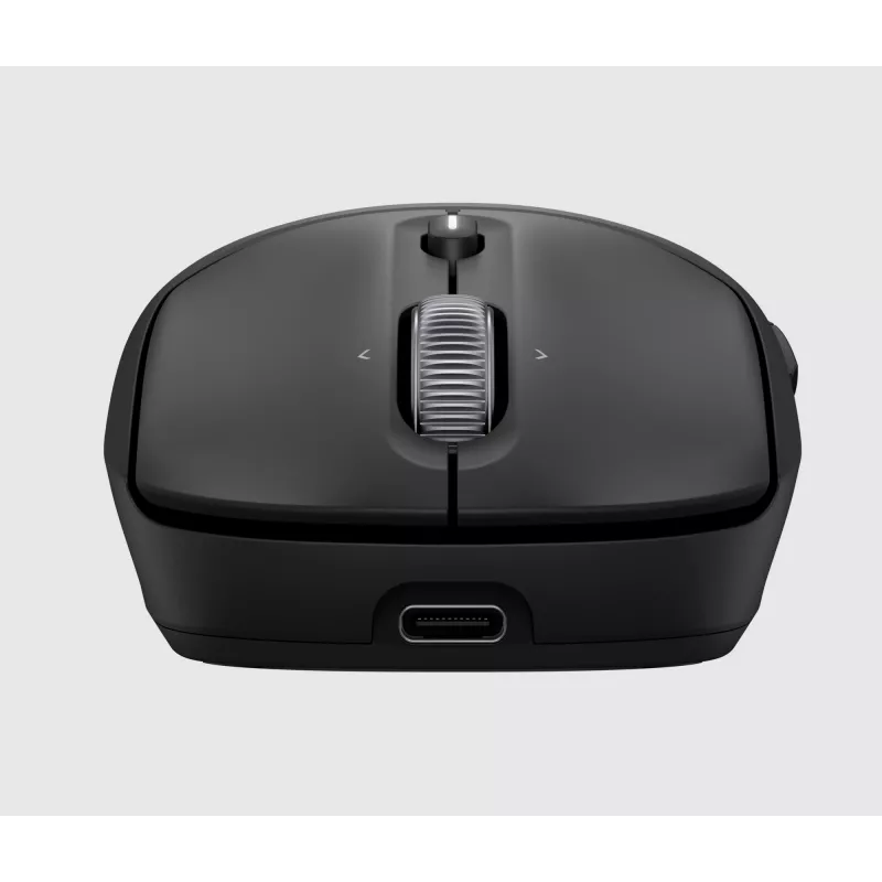 HP 700 Ładowalna Mysz Bezprzewodowa, Symetryczna, RF Bezprzewodowa + Bluetooth, 6000 DPI, Czarna