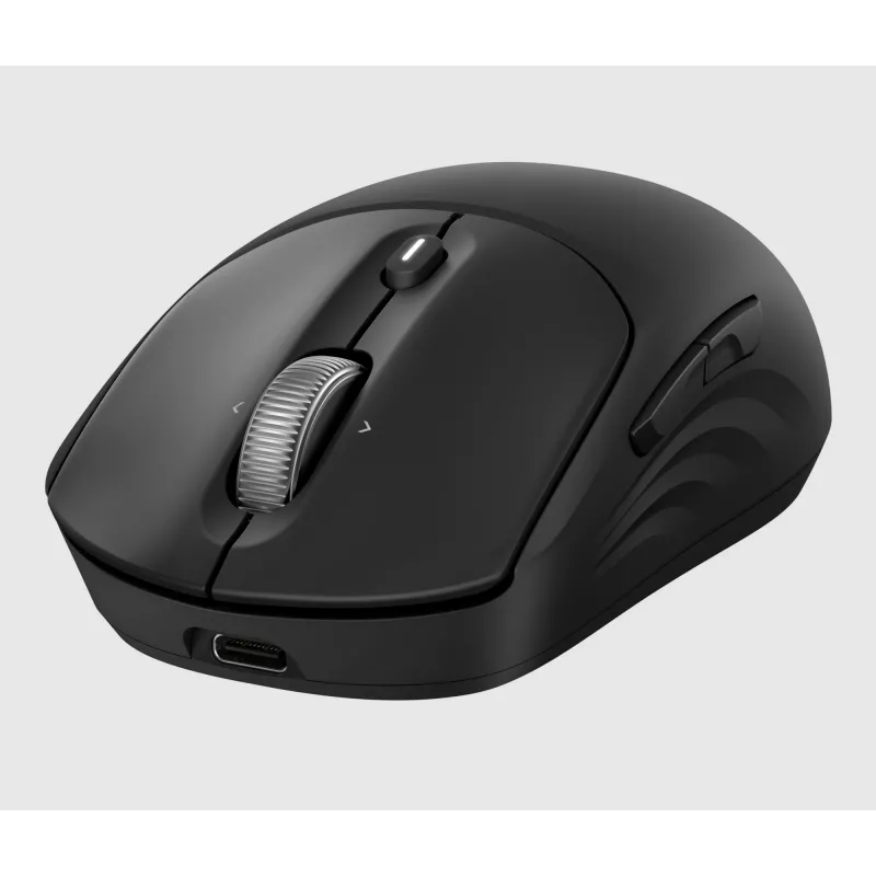 HP 700 Ładowalna Mysz Bezprzewodowa, Symetryczna, RF Bezprzewodowa + Bluetooth, 6000 DPI, Czarna