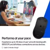 HP 700 Ładowalna Mysz Bezprzewodowa, Symetryczna, RF Bezprzewodowa + Bluetooth, 6000 DPI, Czarna