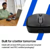 HP 700 Ładowalna Mysz Bezprzewodowa, Symetryczna, RF Bezprzewodowa + Bluetooth, 6000 DPI, Czarna