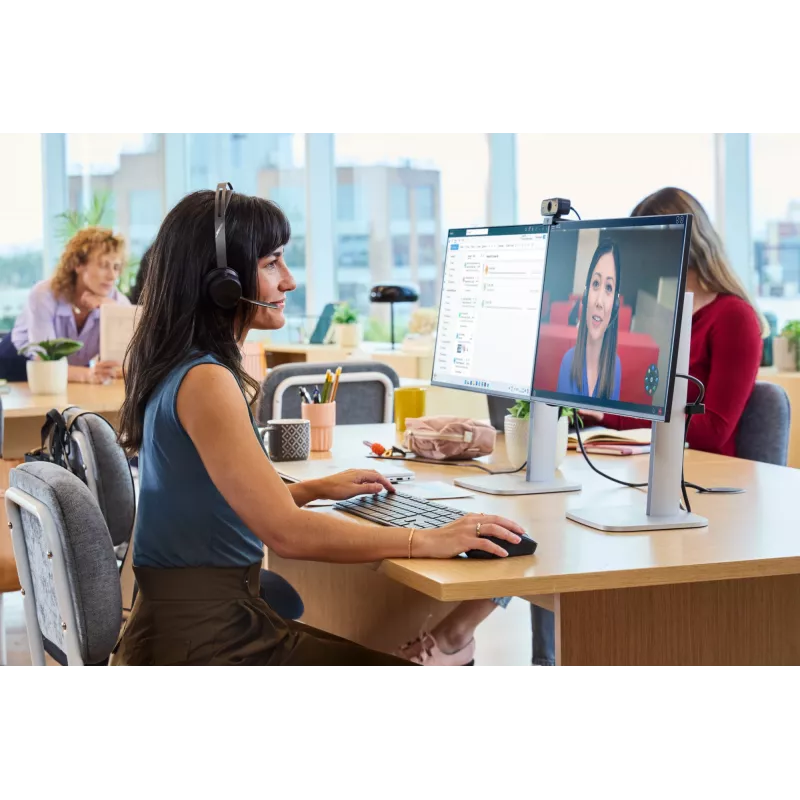 HP 700 Ładowalna Mysz Bezprzewodowa, Symetryczna, RF Bezprzewodowa + Bluetooth, 6000 DPI, Czarna