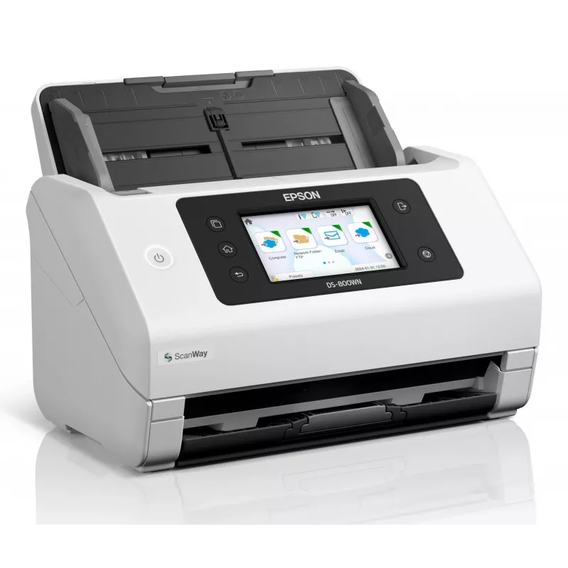 Epson WorkForce DS-800WN Skaner z podajnikiem arkuszy 600 x 600 DPI A4 Biały