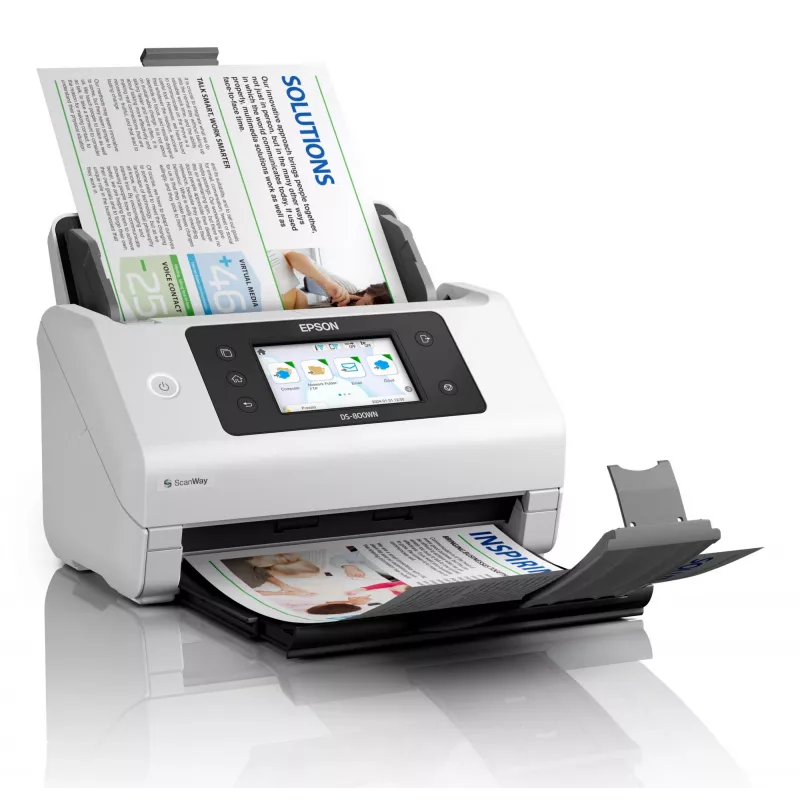 Epson WorkForce DS-800WN Skaner z podajnikiem arkuszy 600 x 600 DPI A4 Biały