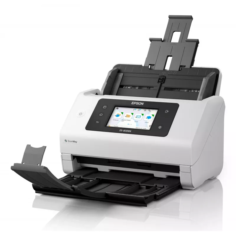 Epson WorkForce DS-800WN Skaner z podajnikiem arkuszy 600 x 600 DPI A4 Biały