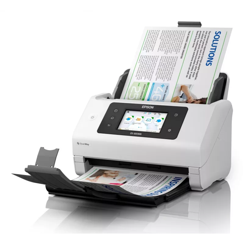 Epson WorkForce DS-800WN Skaner z podajnikiem arkuszy 600 x 600 DPI A4 Biały